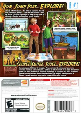 Active Life - Explorer box cover back